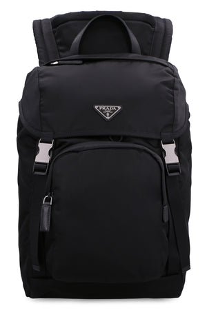 Hooded Re-Nylon backpack-1